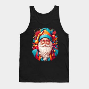 Discover Yuletide Magic: A Festive Christmas Illustration Wonderland Tank Top